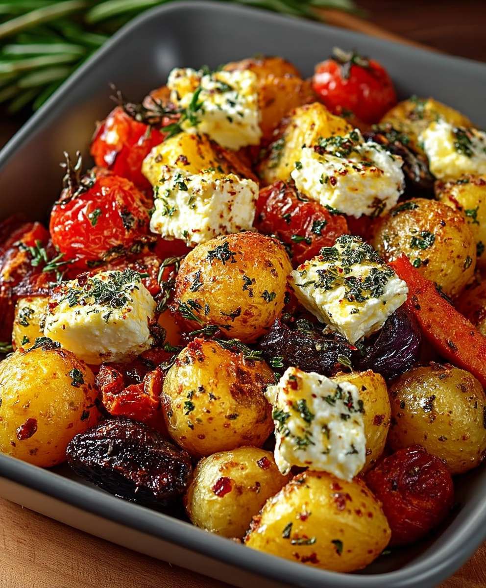 Feta Kartoffeln Ofengemüse