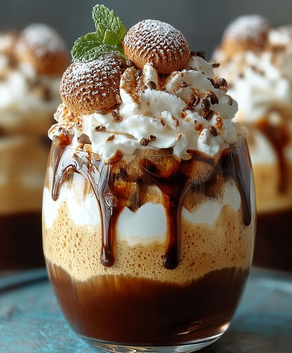 Tiramisu Eiskaffee Sommer