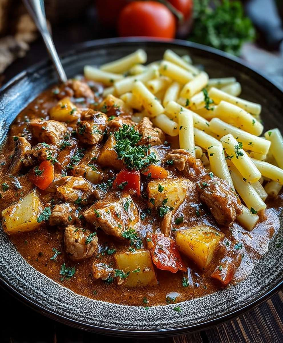 Putengulasch einfach lecker