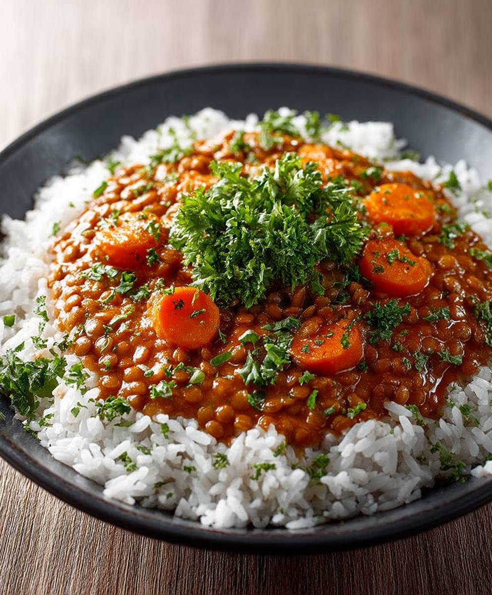 Linsencurry mit Currypaste