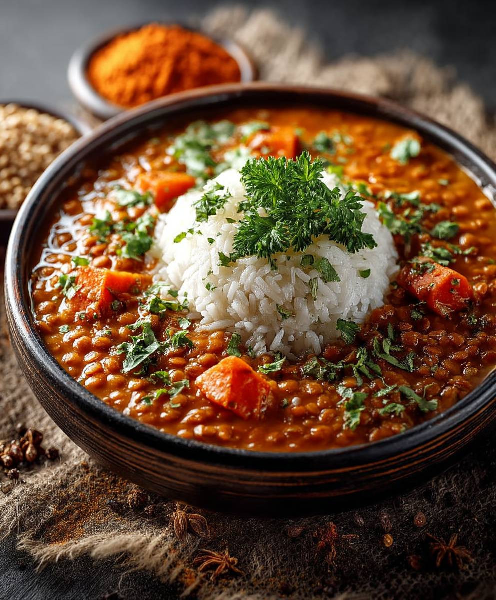 Linsencurry mit Currypaste
