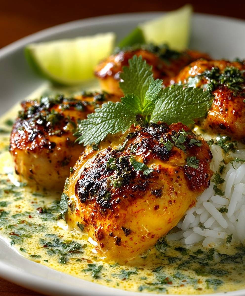 Kokos Limetten Hähnchen