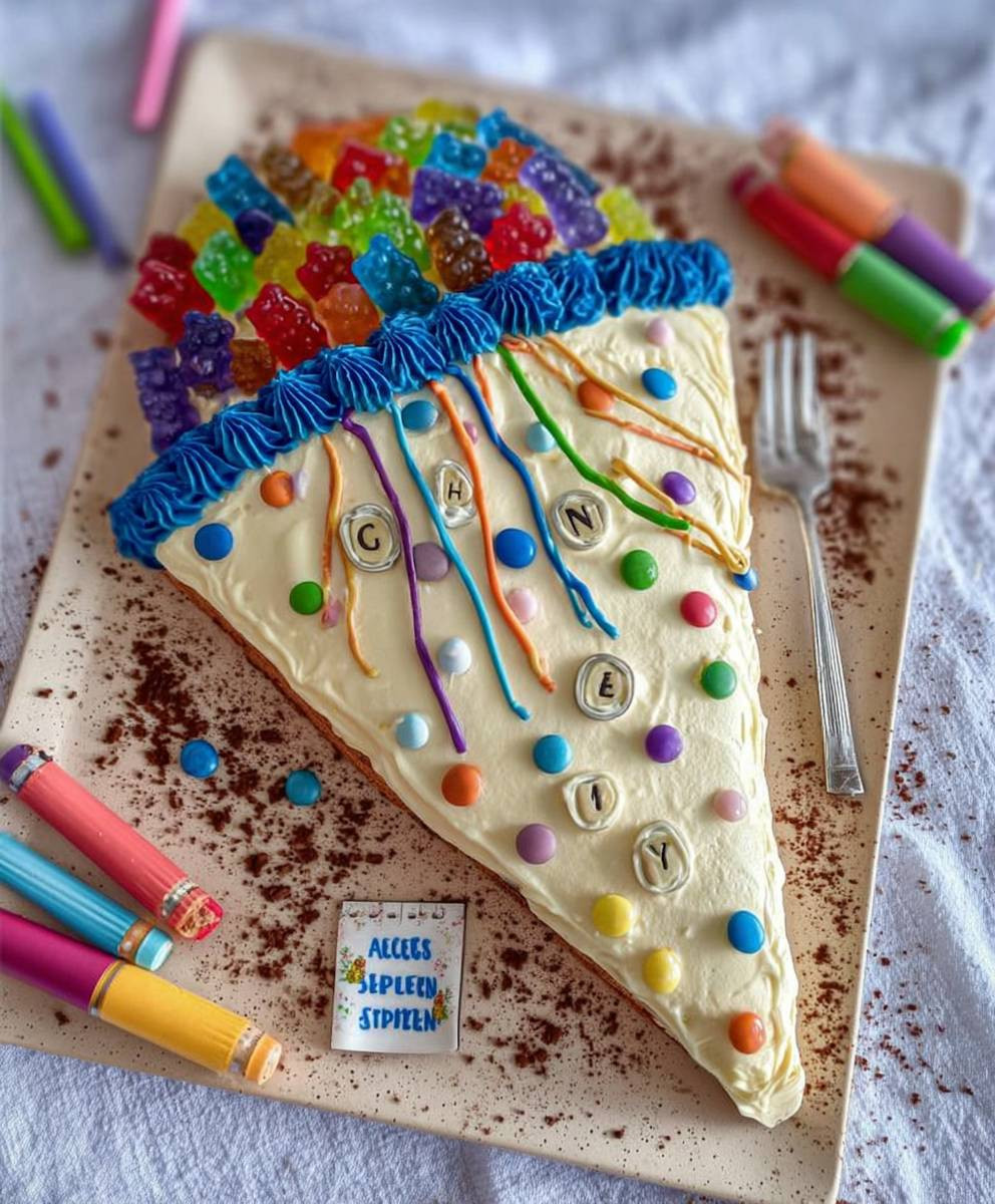 Schultüten Kuchen backen