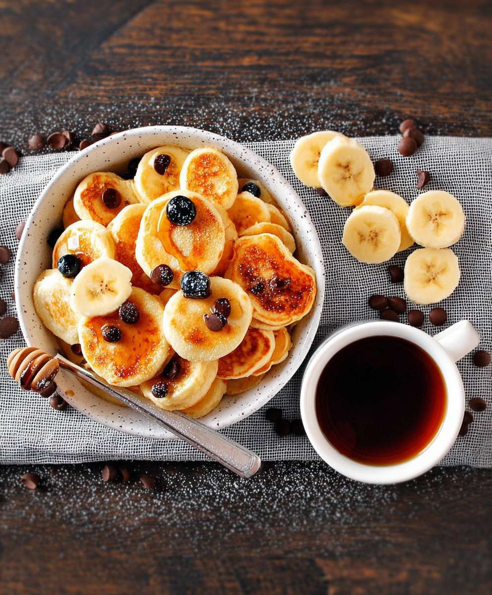 Bananen Mini Pancakes