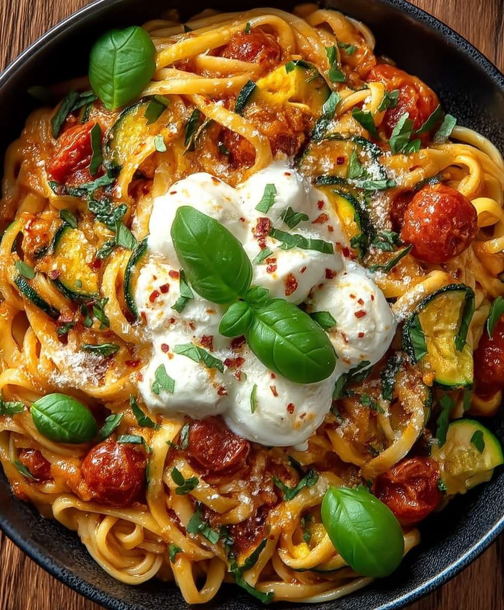 One Pot Pasta Mediterran