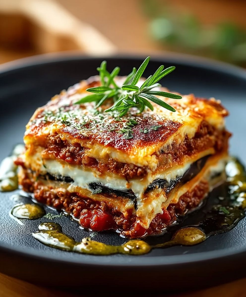 Moussaka auf griechische Art