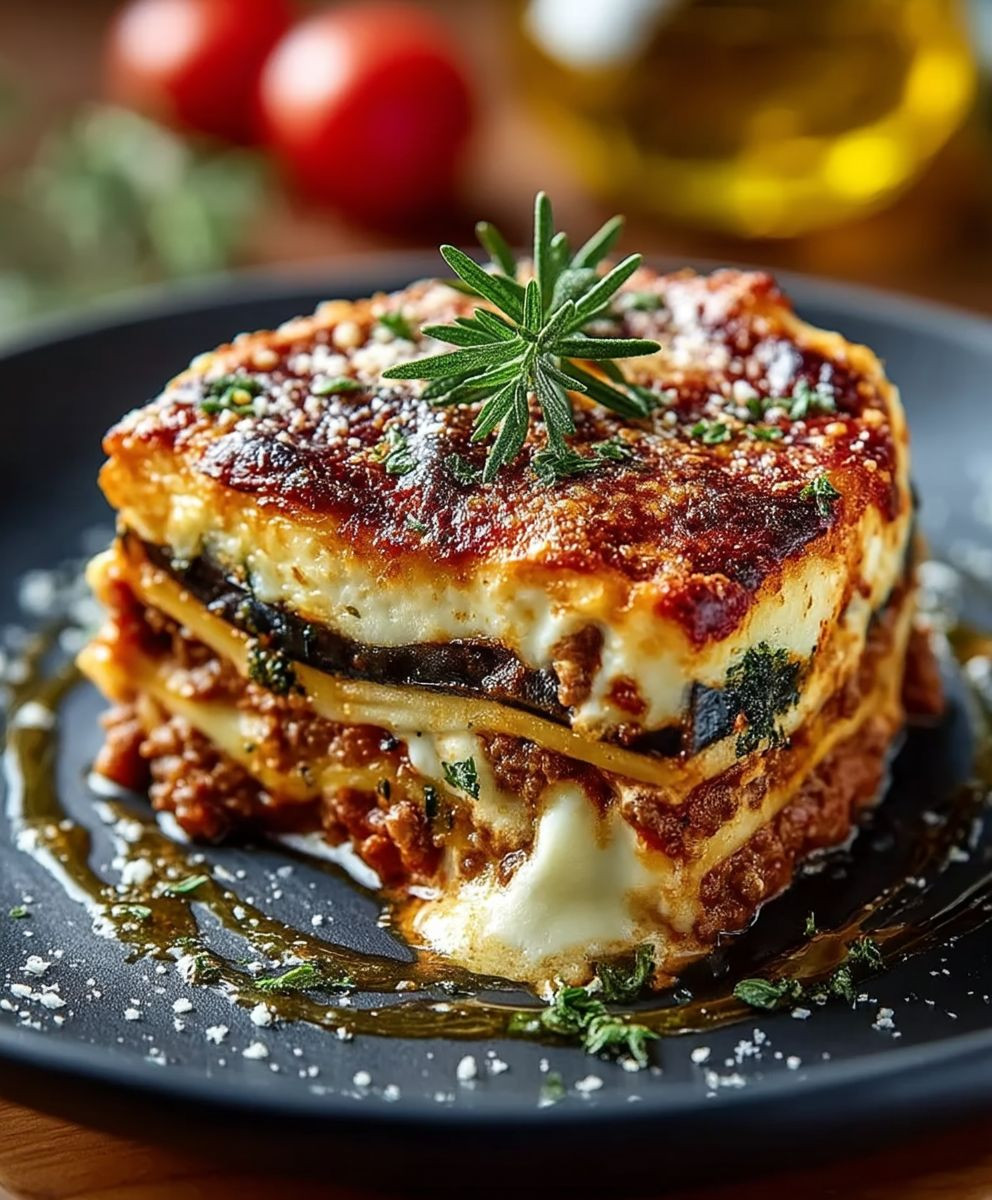 Moussaka auf griechische Art