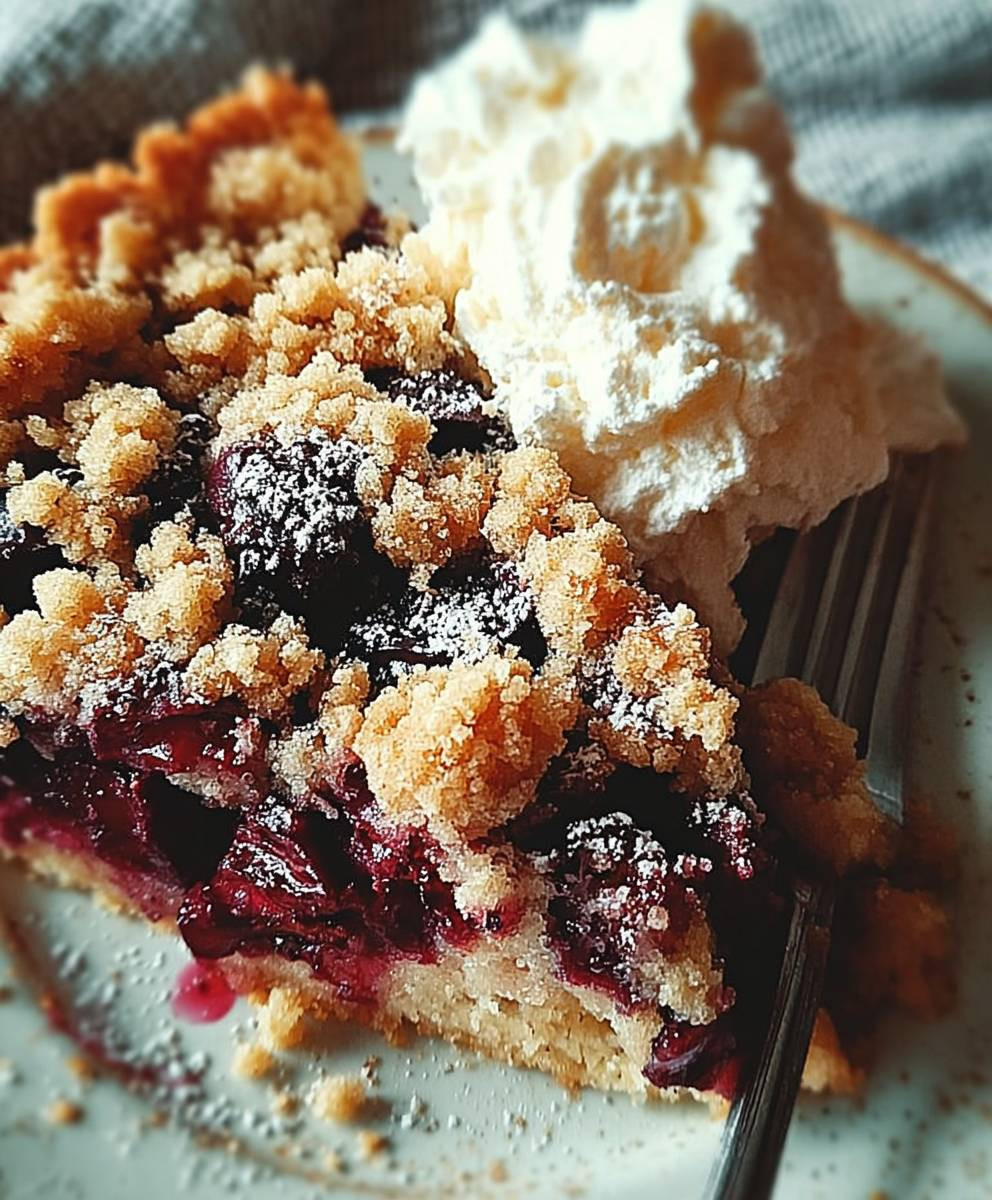 Omas Zwetschgenkuchen mit Streusel