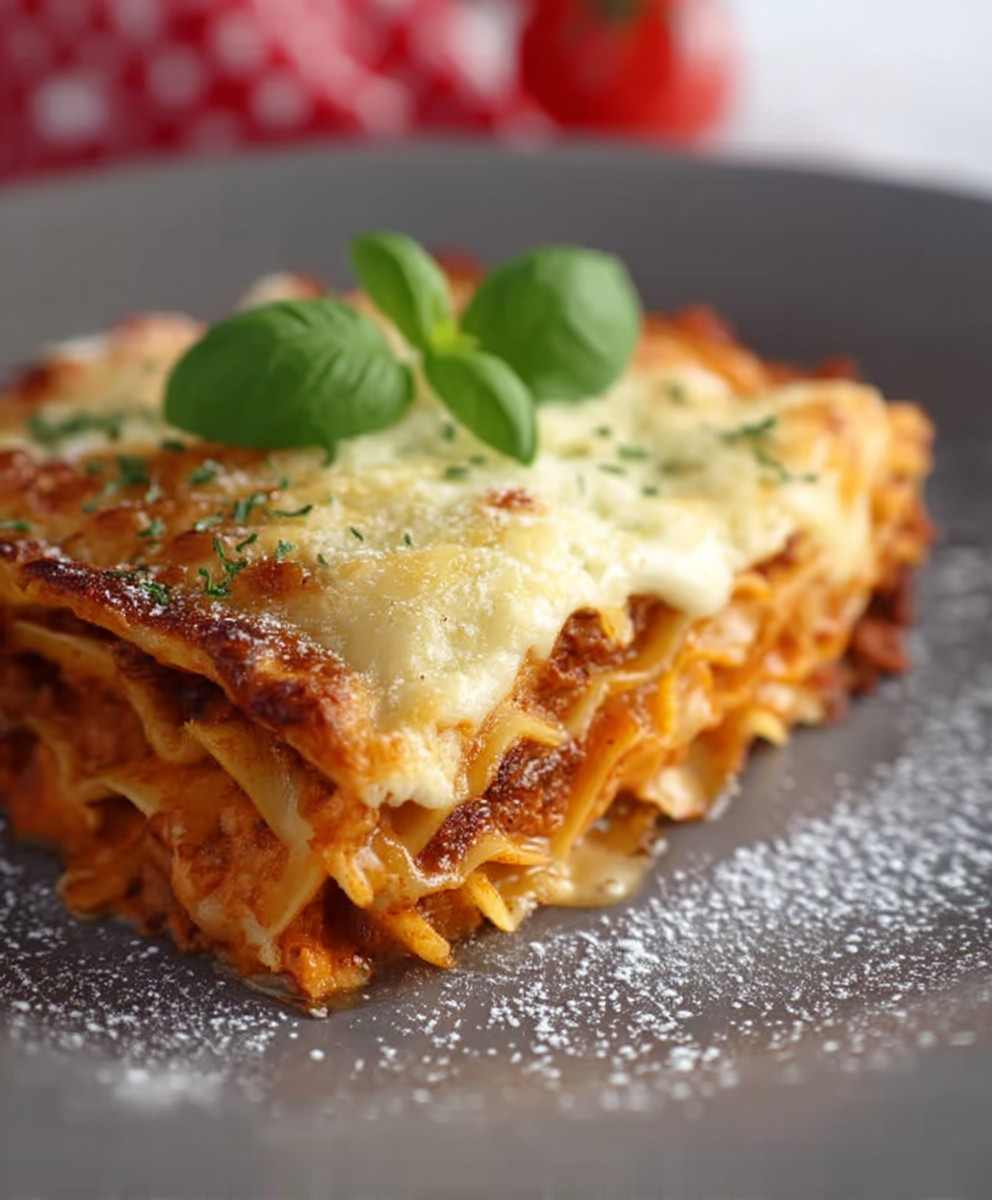 Lasagne Familiengericht einfach zubereiten