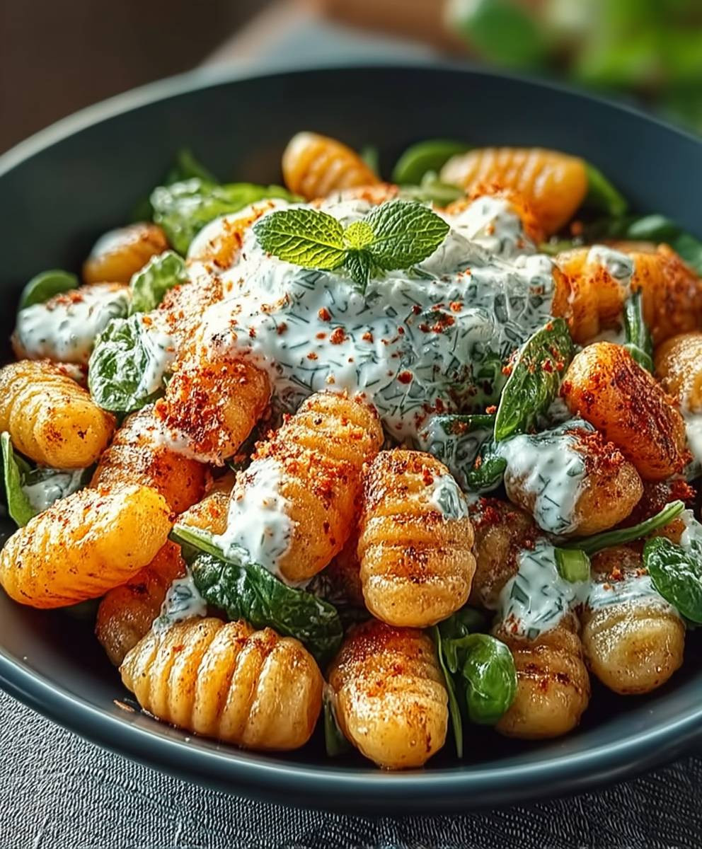 Gnocchi Bowl Joghurt Dressing