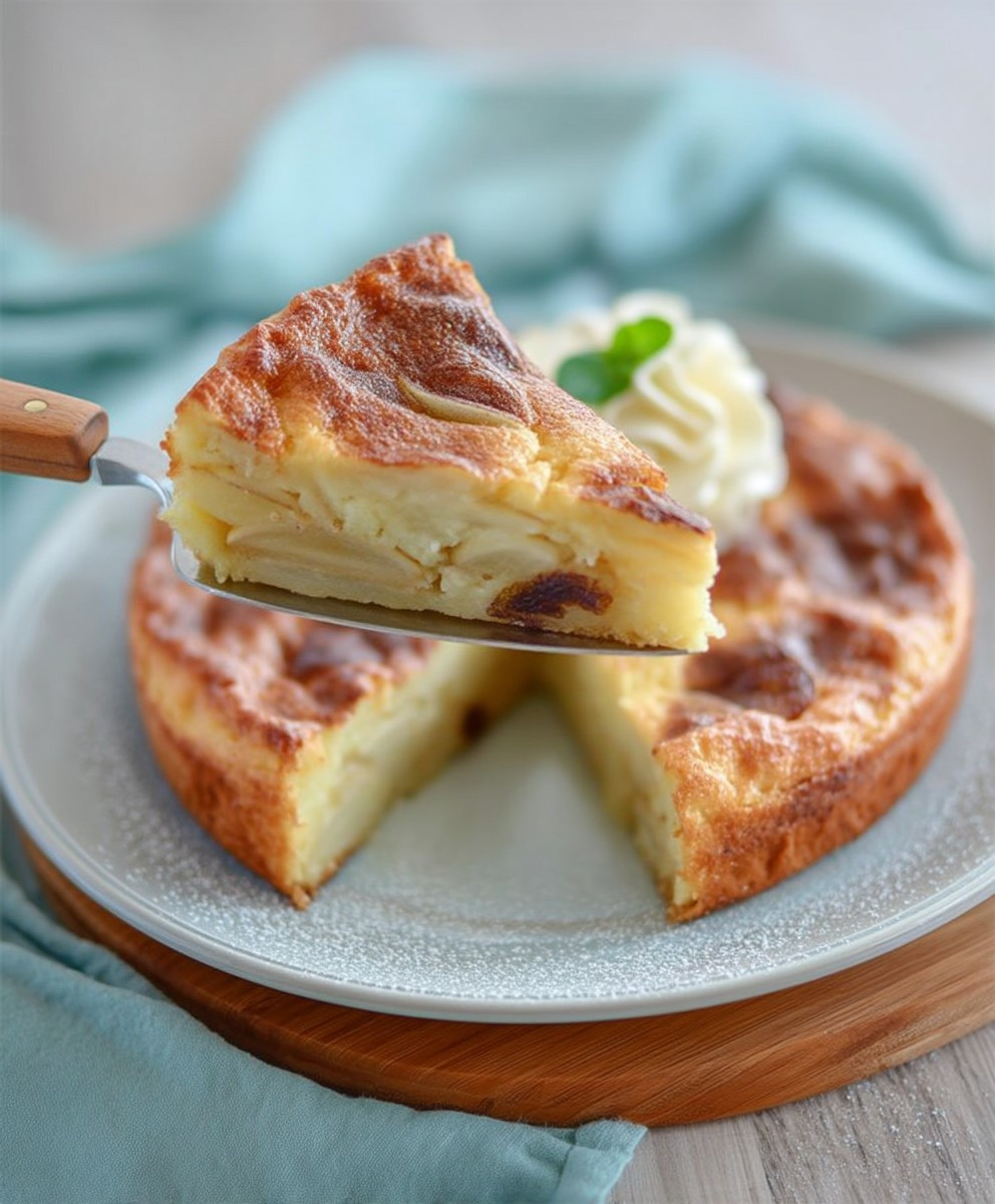 Apfelkuchen ohne Boden