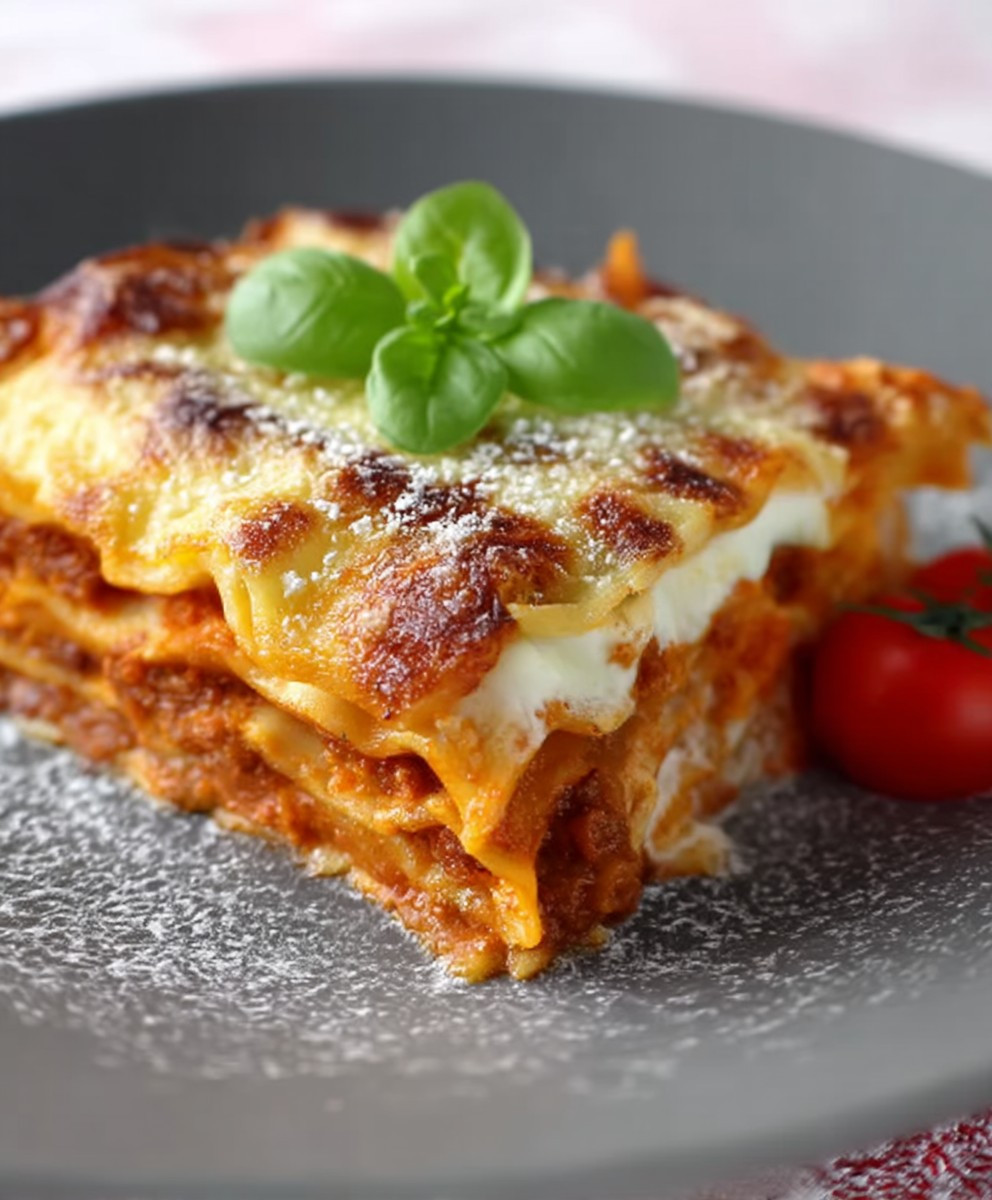 Lasagne Familiengericht einfach zubereiten