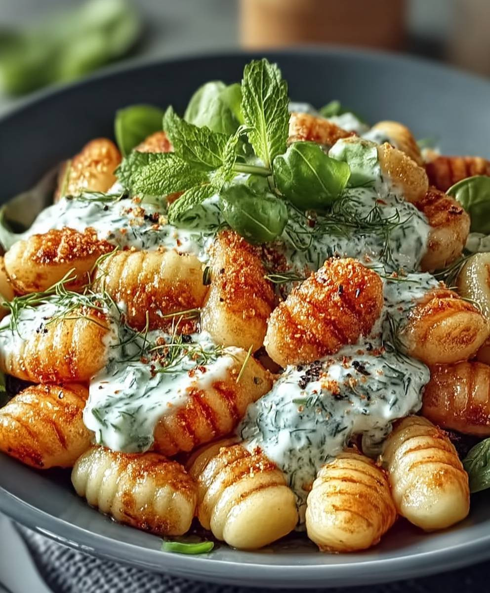 Gnocchi Bowl Joghurt Dressing