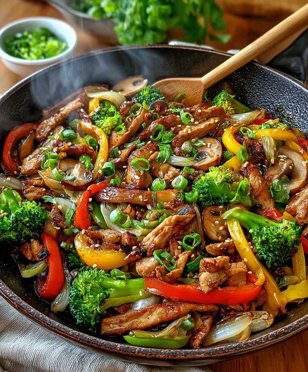 Low Carb Geflügel Gemüsepfanne