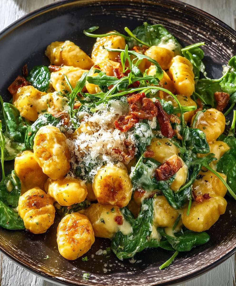 Herzhafte Gnocchi Pfanne