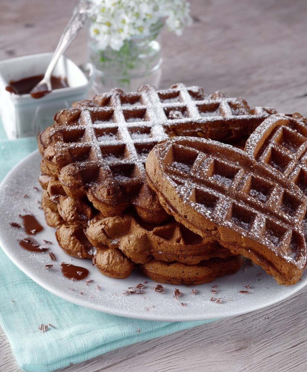 Schokowaffeln einfach selber machen