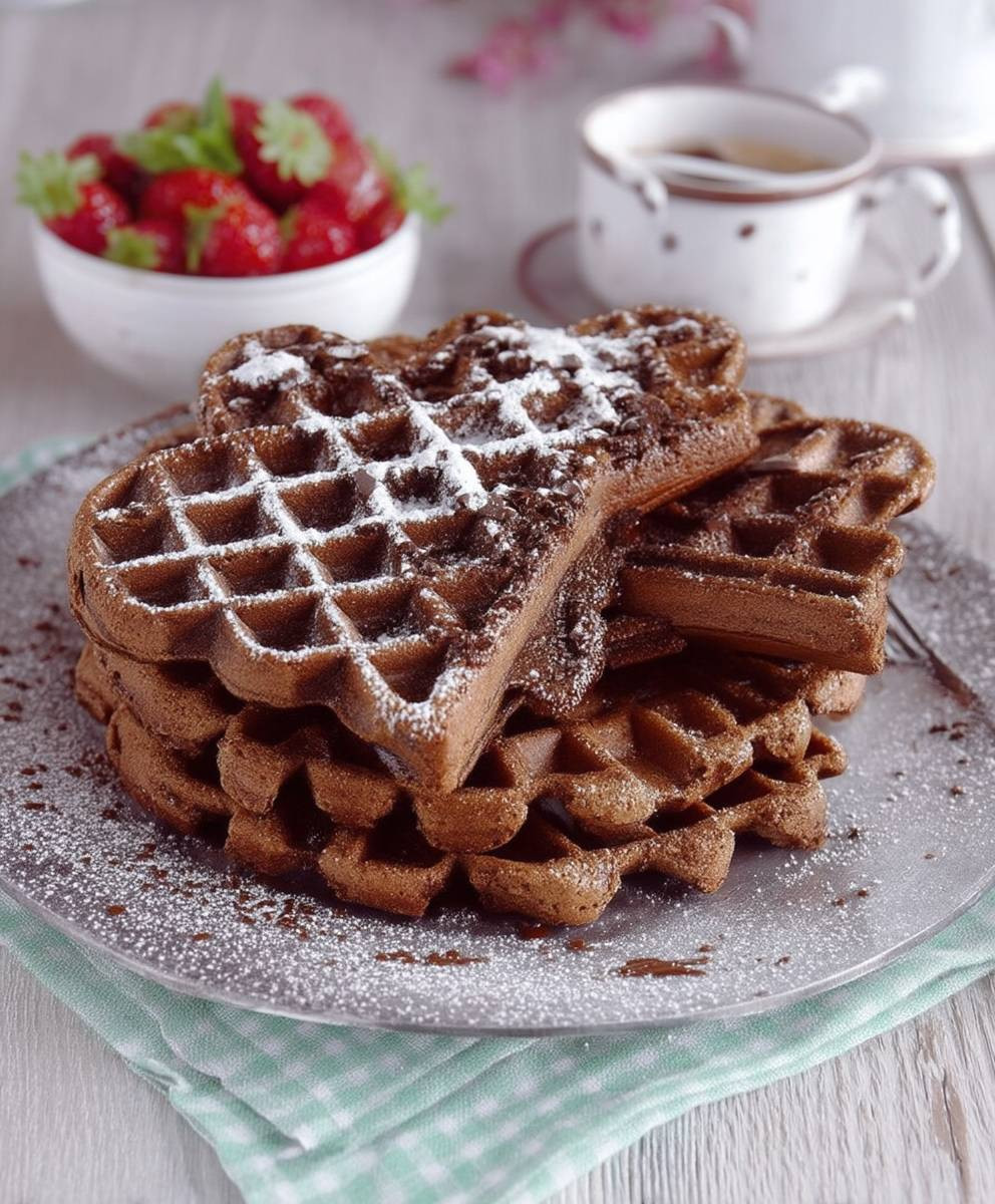 Schokowaffeln einfach selber machen