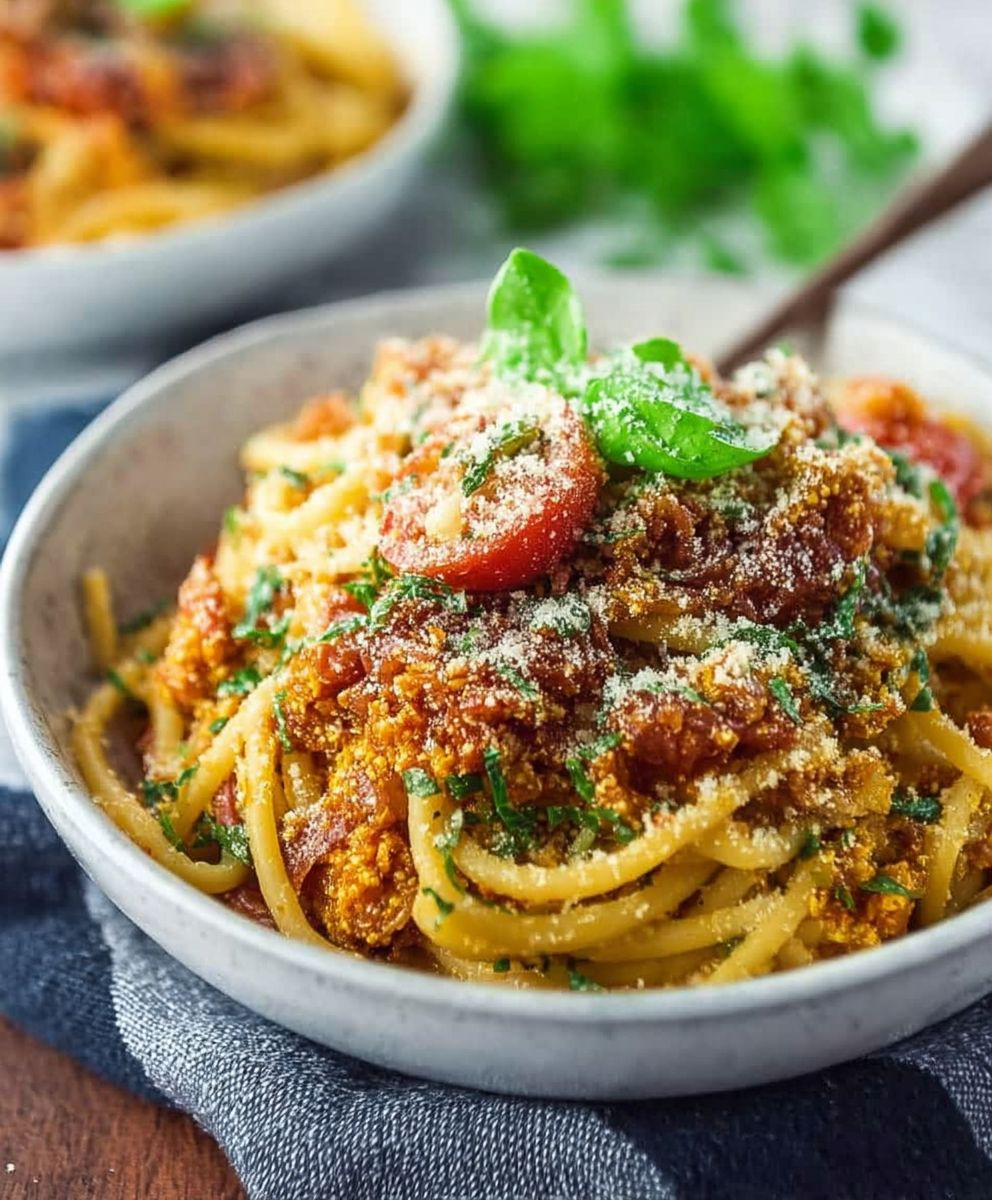 Vegane Blumenkohl Bolognese