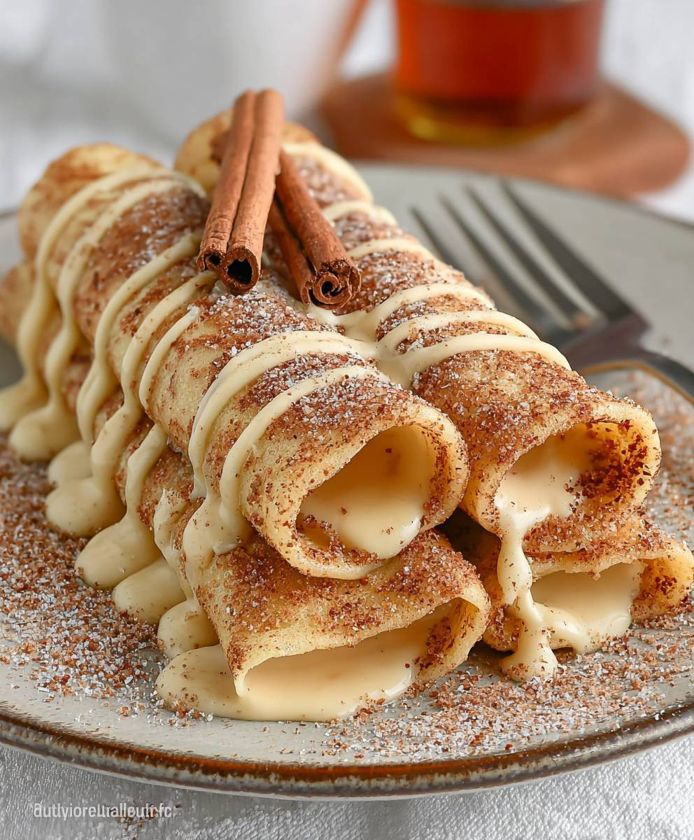 Zimtschnecken Protein Crepes