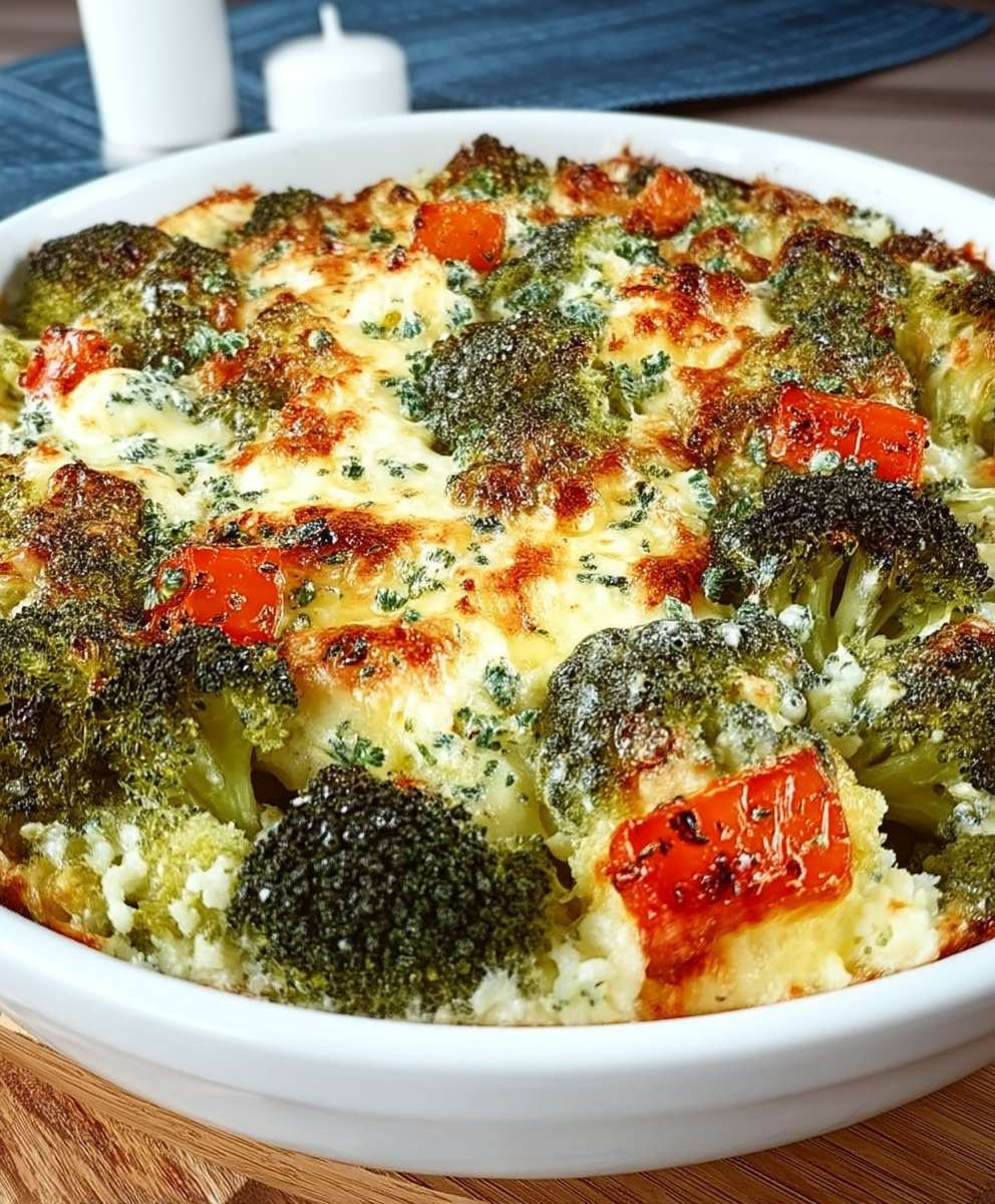 Brokkoli Auflauf Low Carb