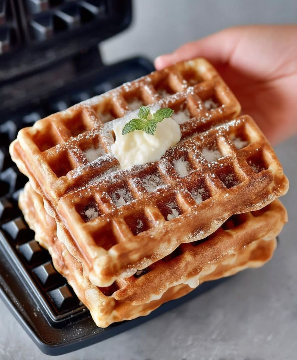 Vegane Waffeln backen