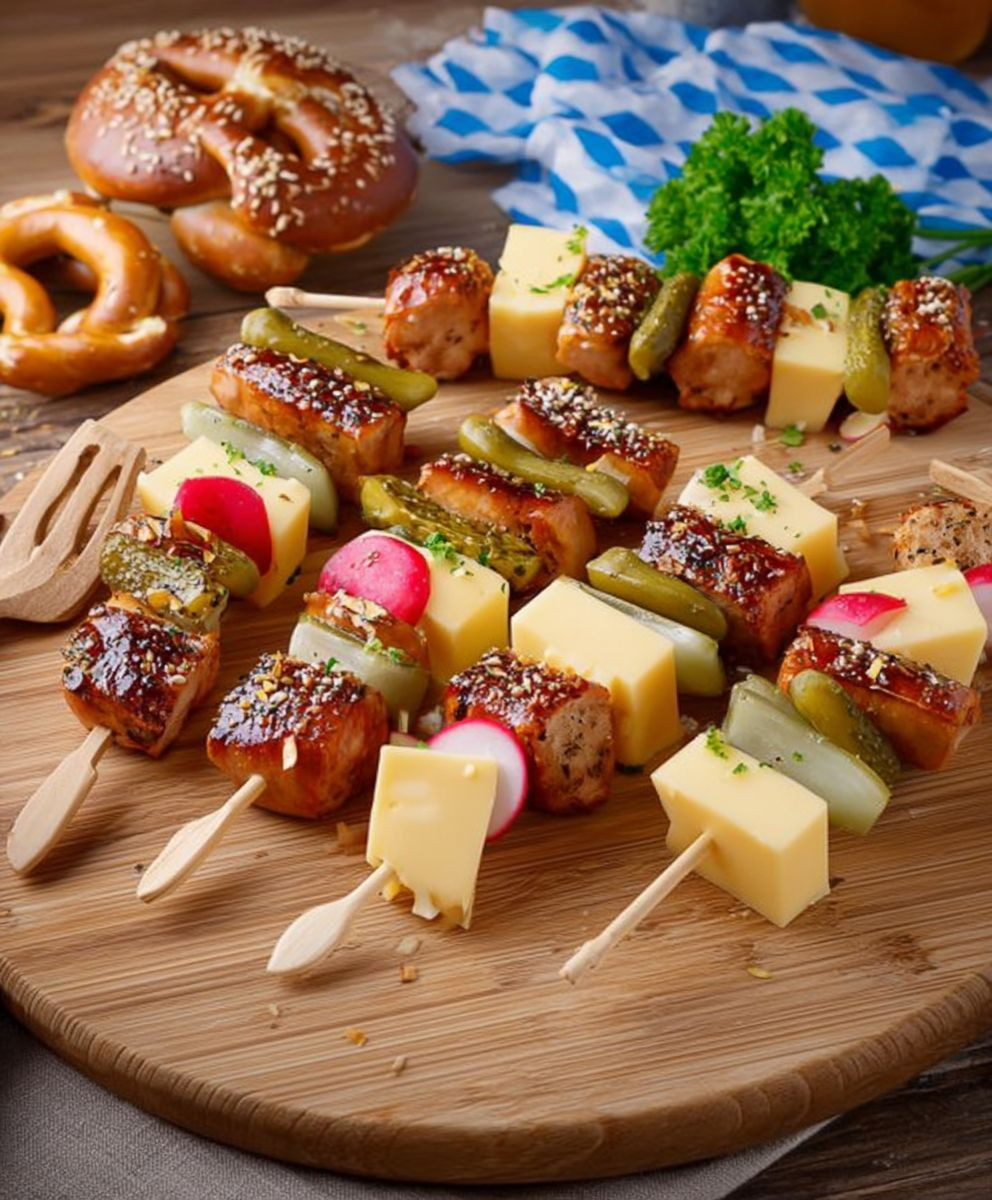 Oktoberfest Fingerfood Spieße