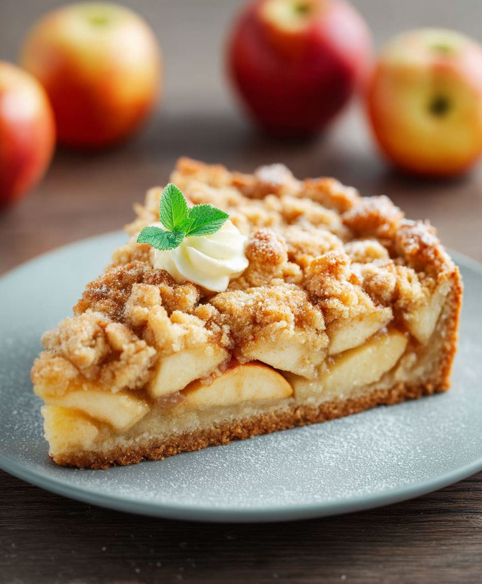 Apfel Streusel Kuchen backen