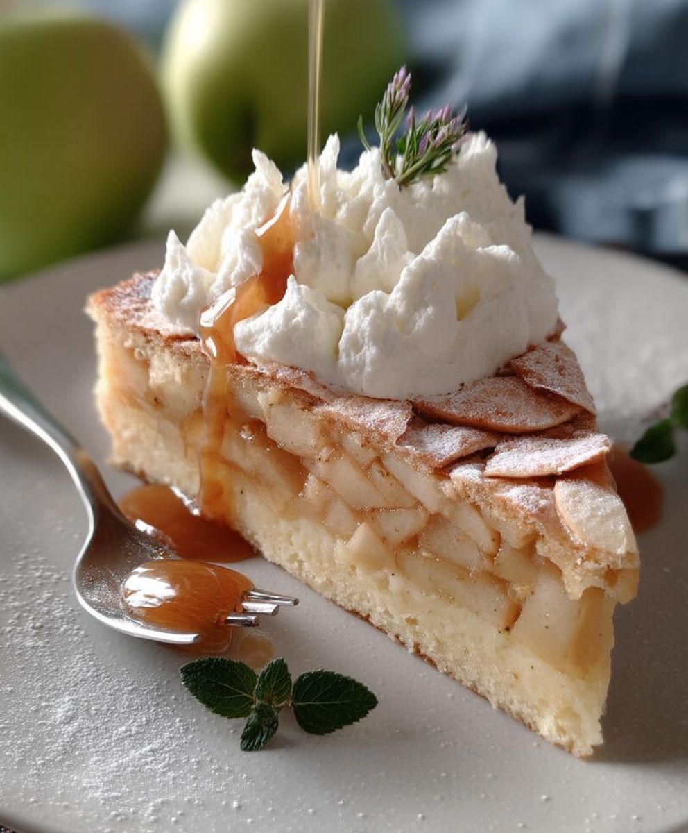 Apfeltorte mit Schmand