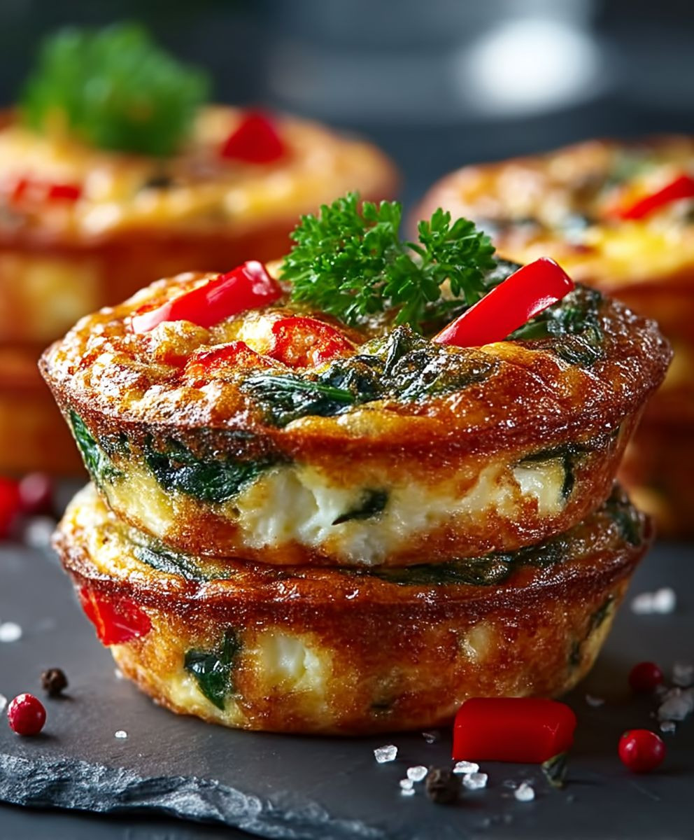 Mini Quiches mit Gemüse