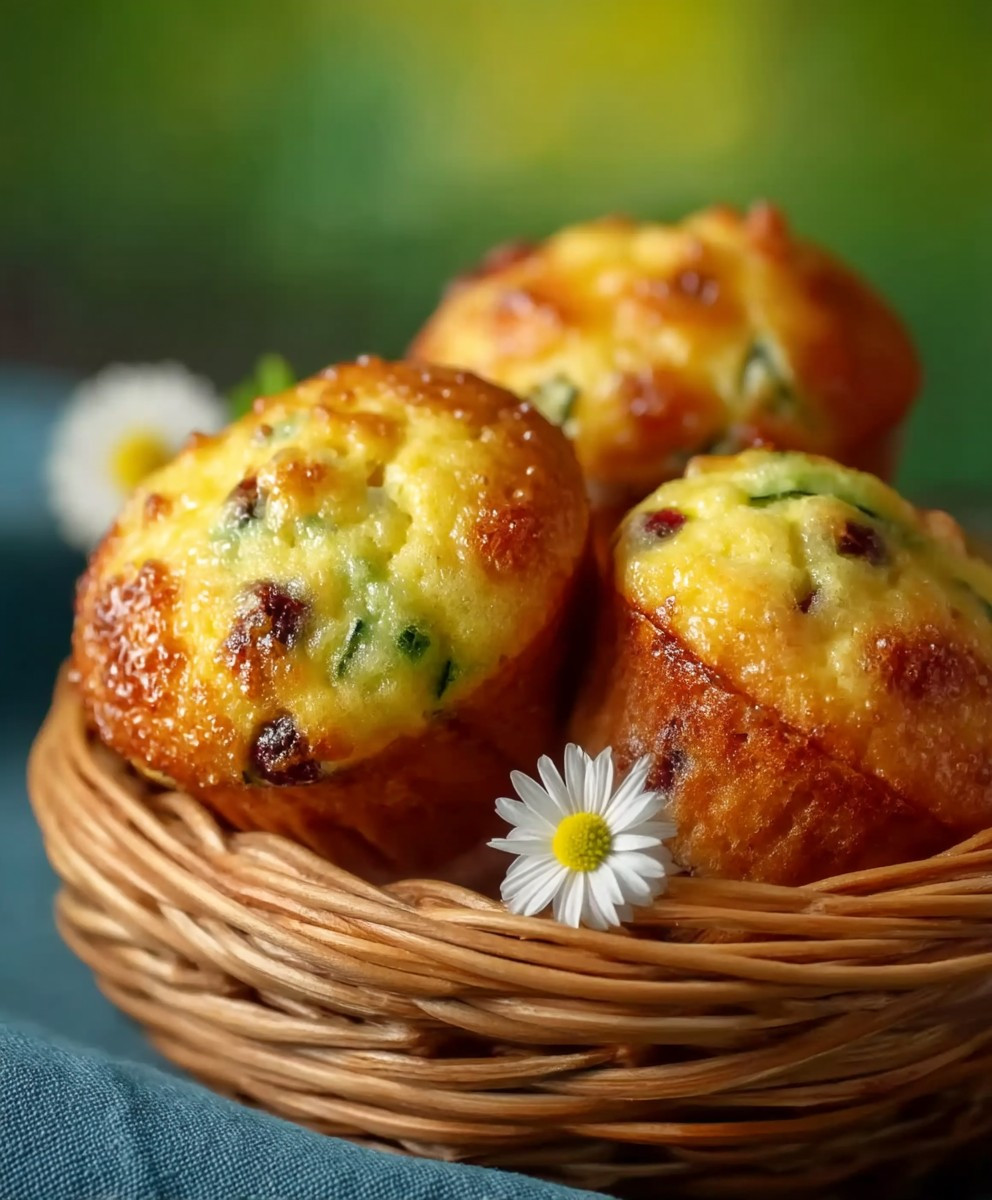 Gemüse Muffins schnell lecker