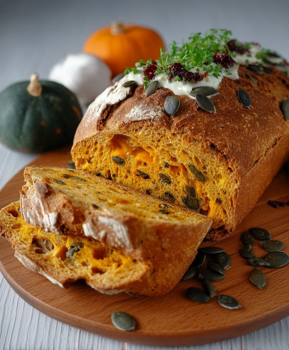 Kürbisbrot herbstlich backen