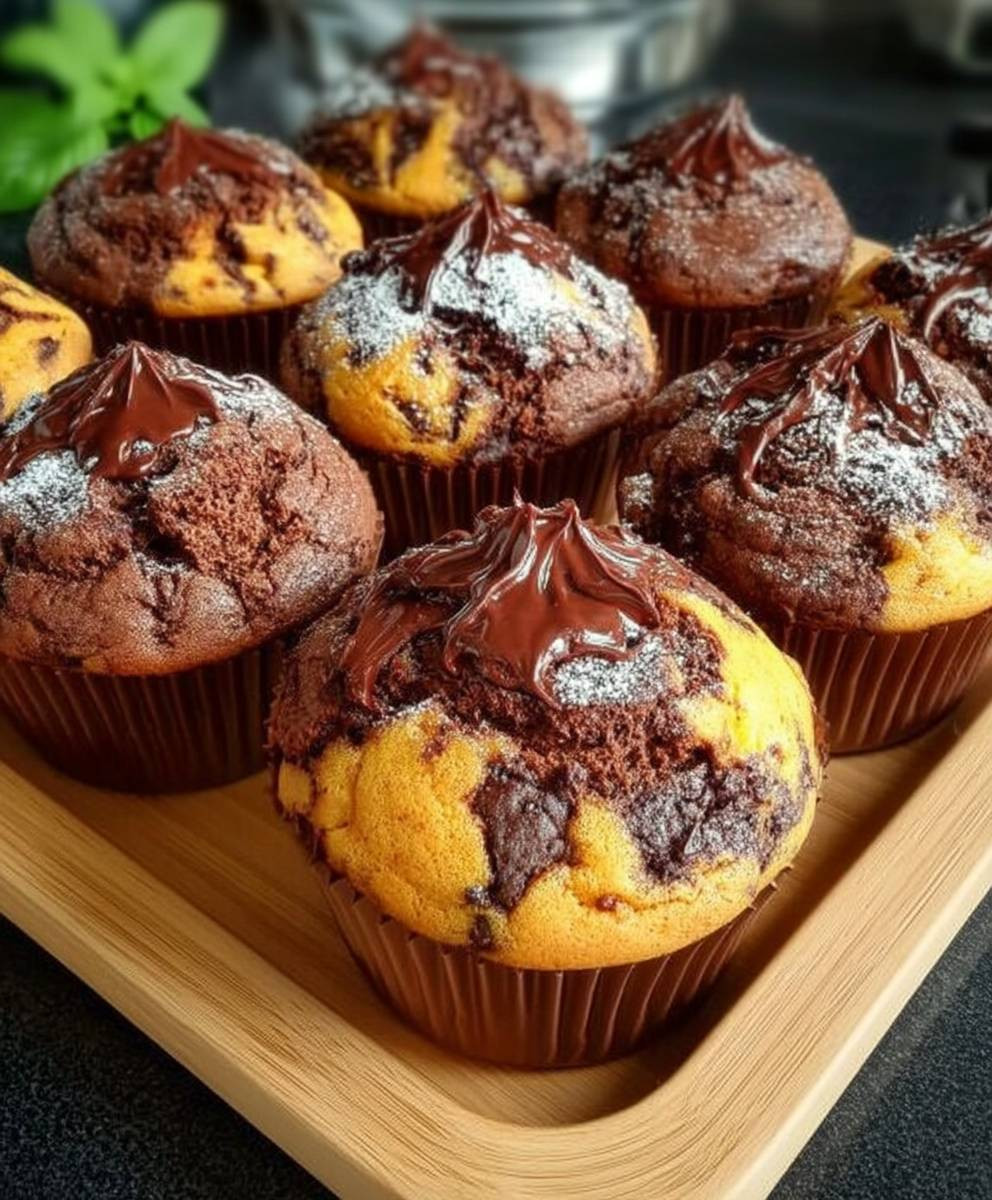 Schokoladenmuffins schnell backen
