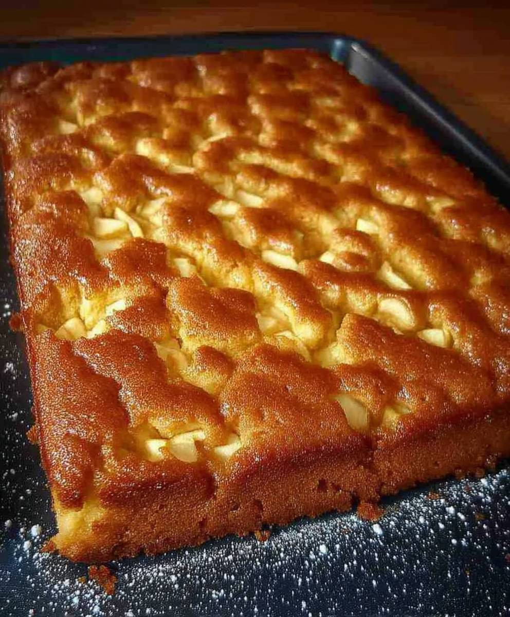 Schneller Apfelkuchen einfach zubereitet