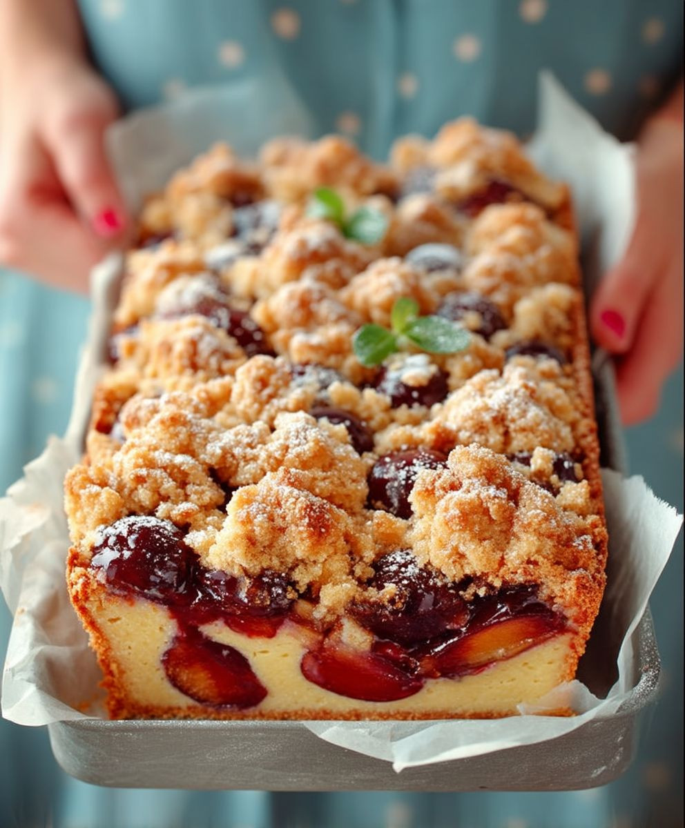 Pflaumenkuchen Streusel backen