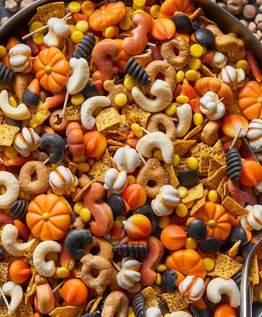 Halloween Trail Mix: Einfaches Rezept für gruseligen Snack-Spaß!