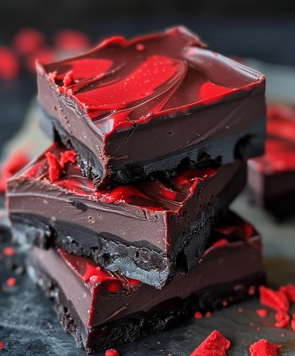 Vampire Fudge Rezept: Schaurig-köstlicher Schoko-Genuss!