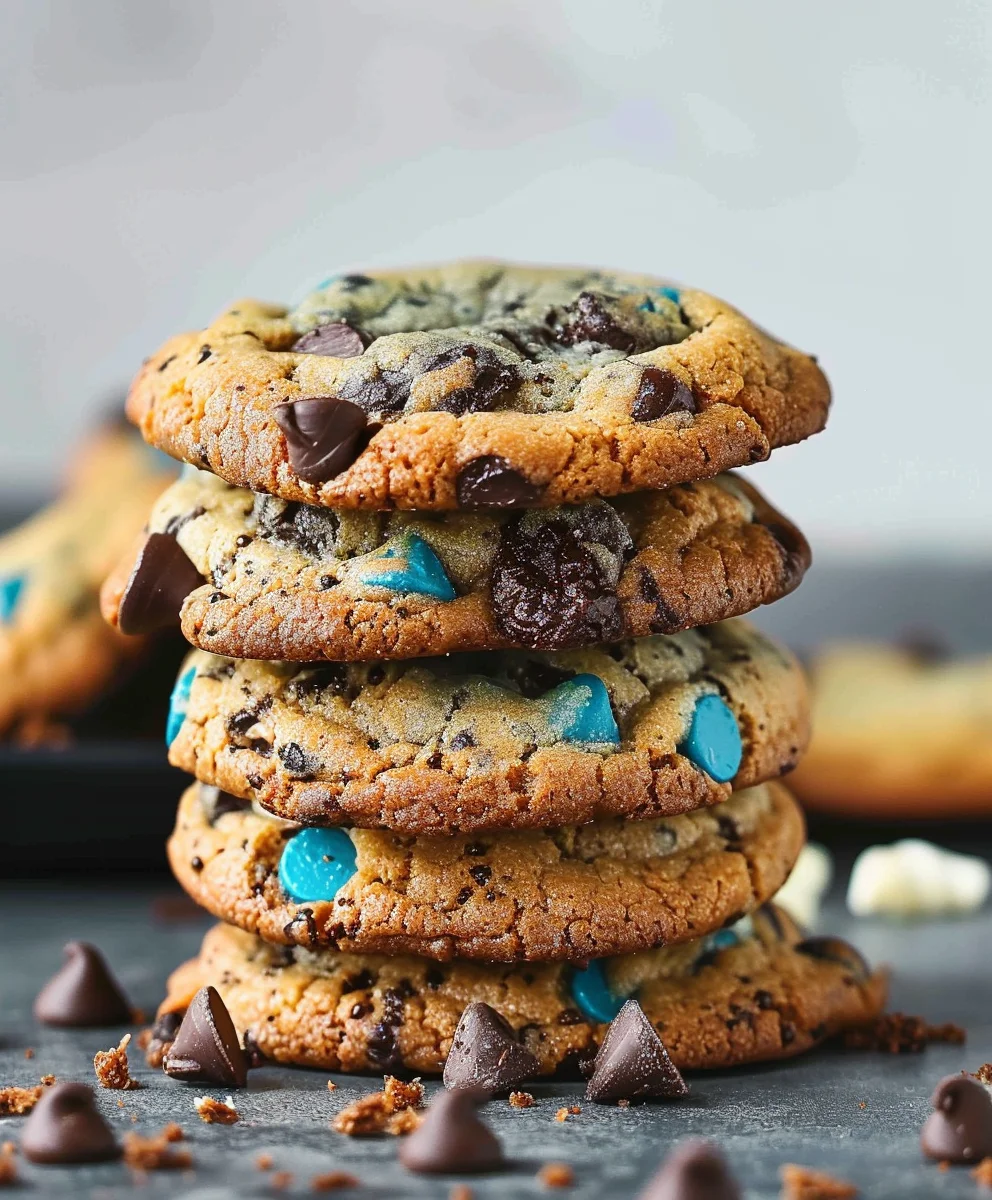 Cookie Monster Kekse: Blaue Leckerbissen für Riesenhunger!