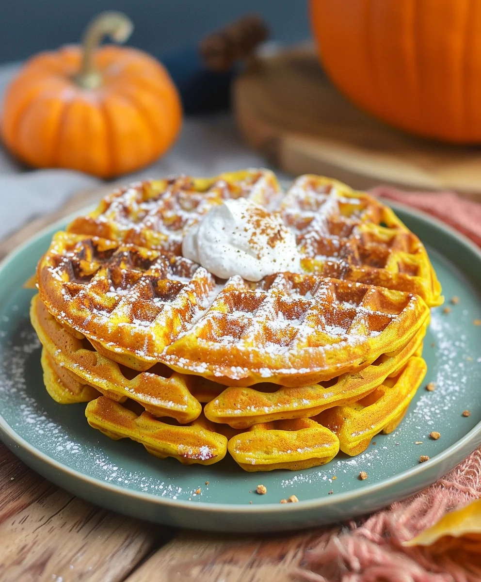Kürbiswaffeln Rezept: Luftig-lecker & einfach zubereitet!
