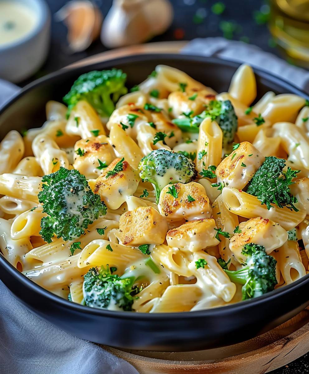Hähnchen Brokkoli Pasta