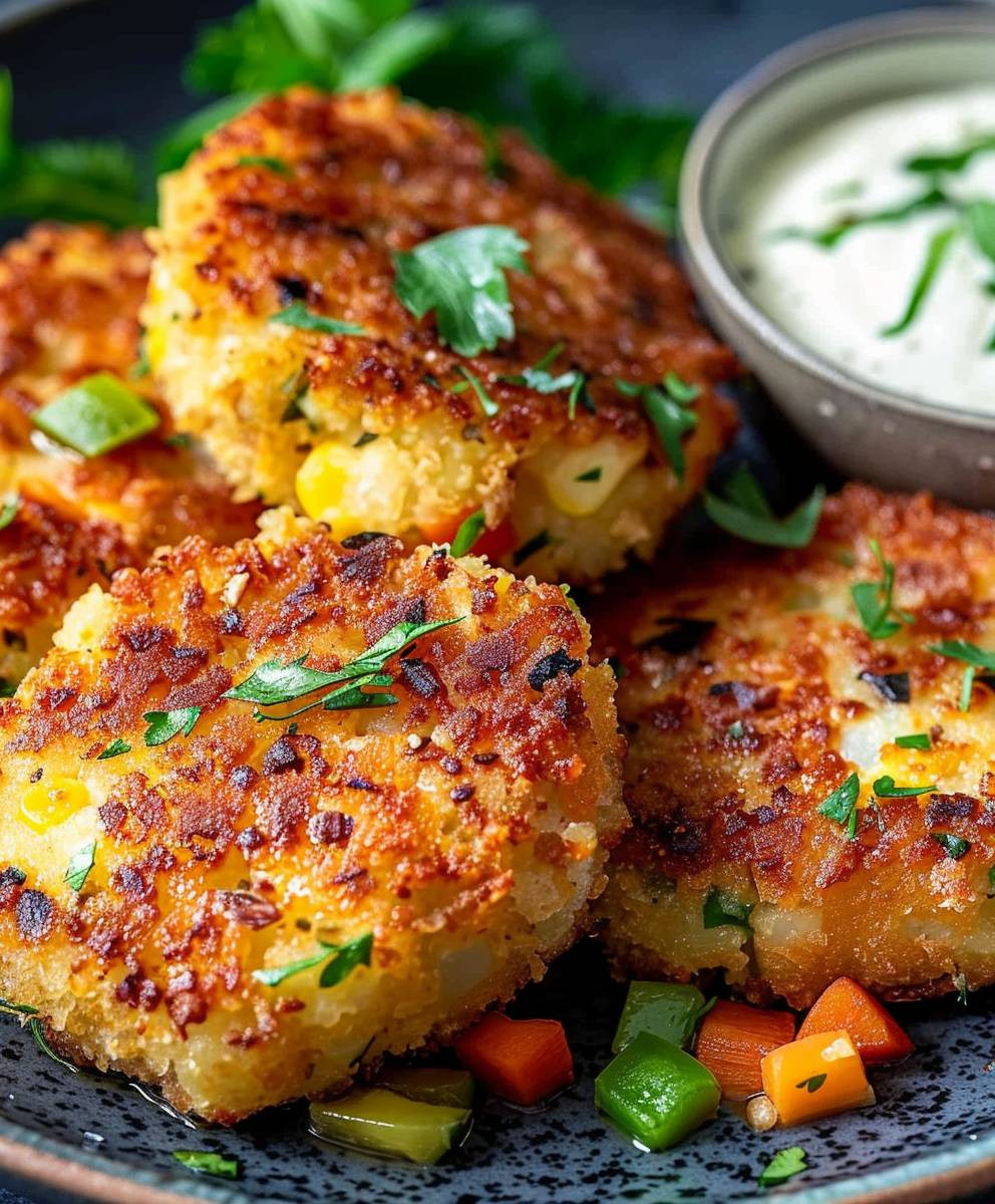 Gemüsefrikadellen vegetarisch einfach