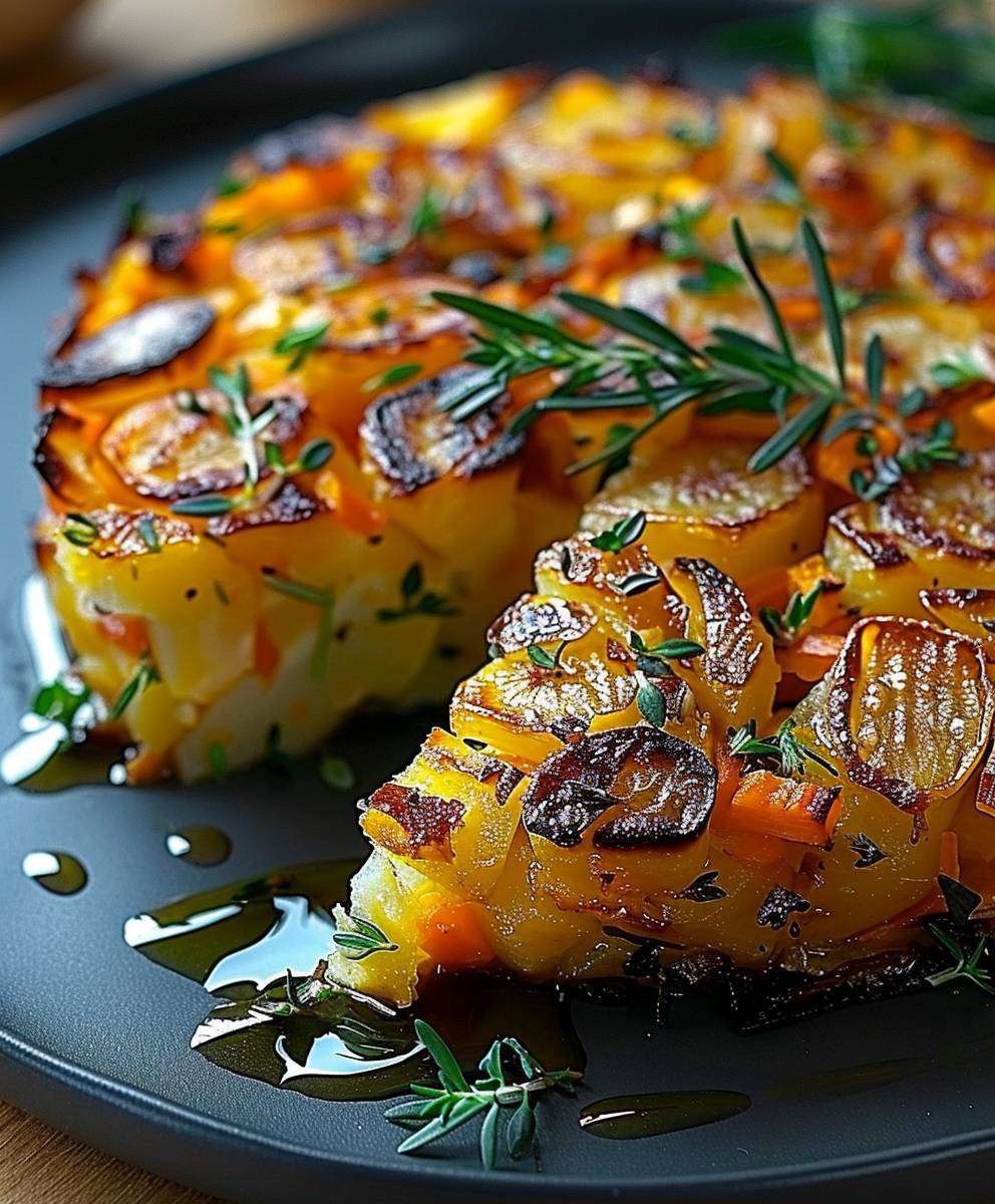 Vegetarischer Kartoffelauflauf Alltag