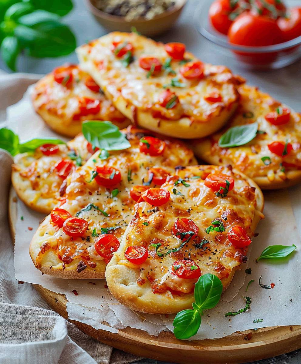 Pizzabrötchen vegetarisch einfach
