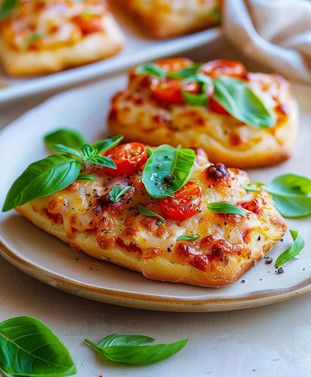 Pizzabrötchen vegetarisch einfach