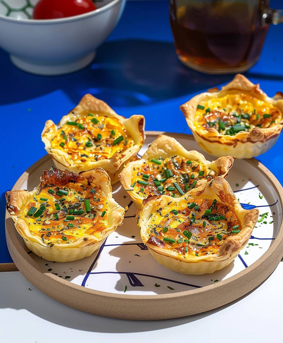 Mini Frühstücks Quiches