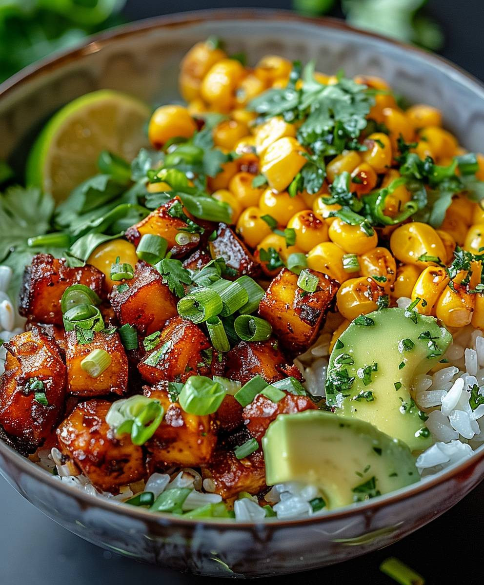 Street Corn Hähnchen Bowl