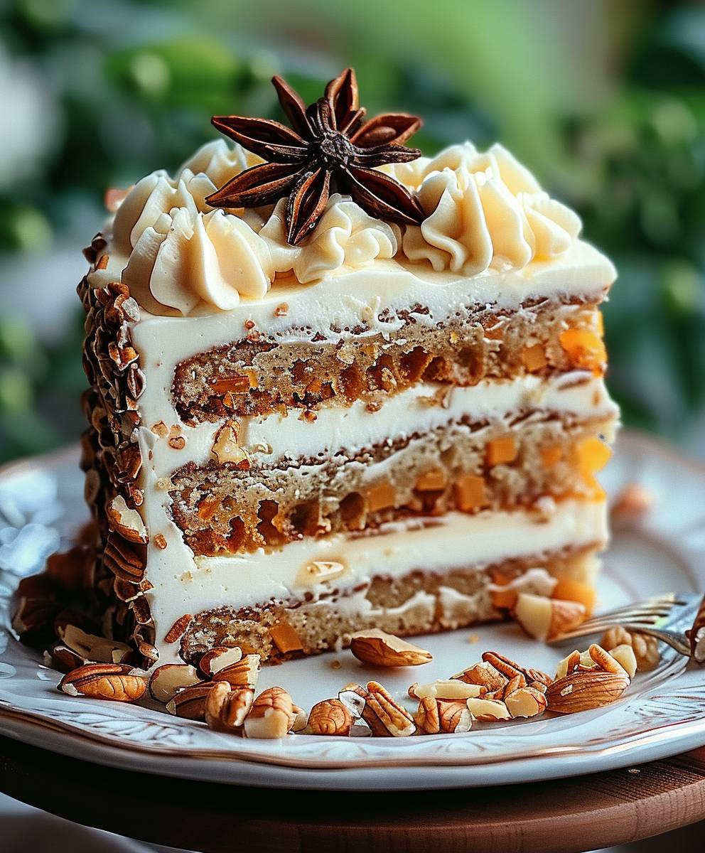 Saftiger Karottenkuchen