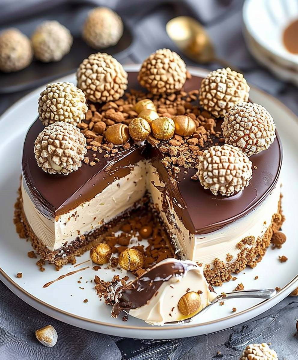 Ferrero Rocher Torte backen