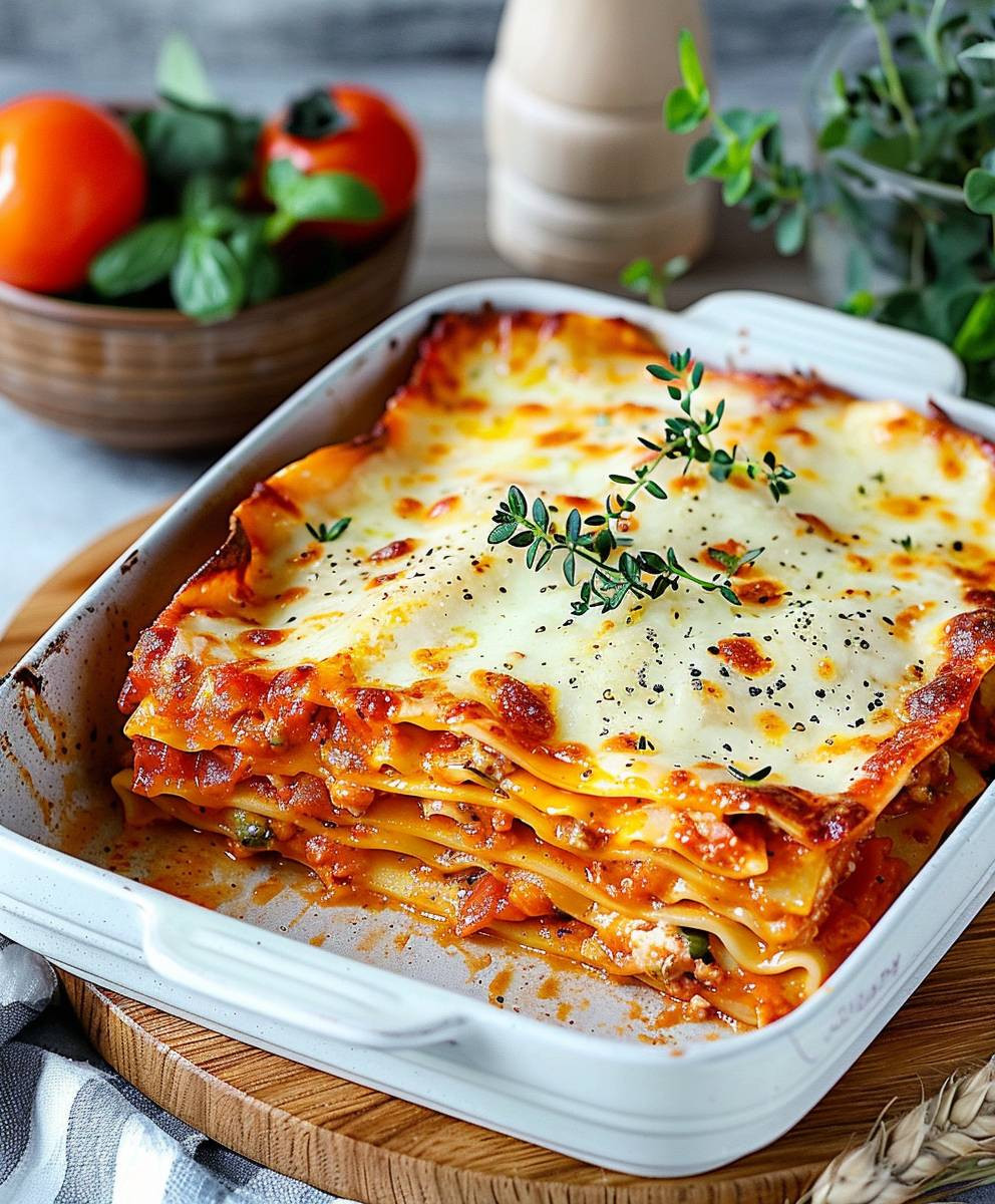 Kürbis Lasagne selber machen