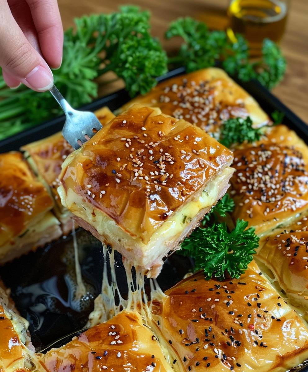 Schinken Käse Blätterteig Füllung
