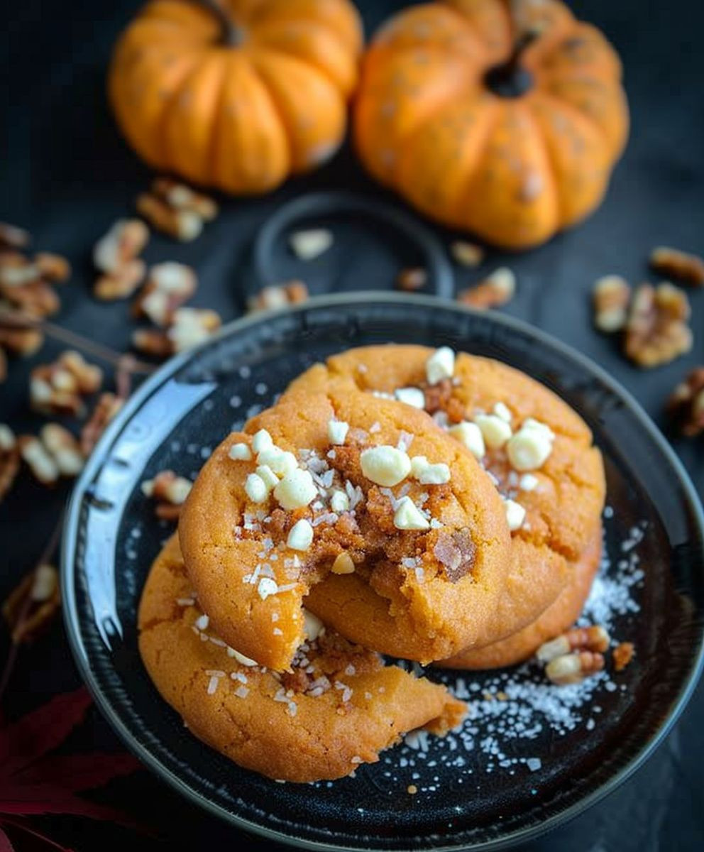 Kürbis Cookies backen